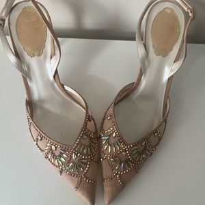 Rene Caovilla Embellished Slings